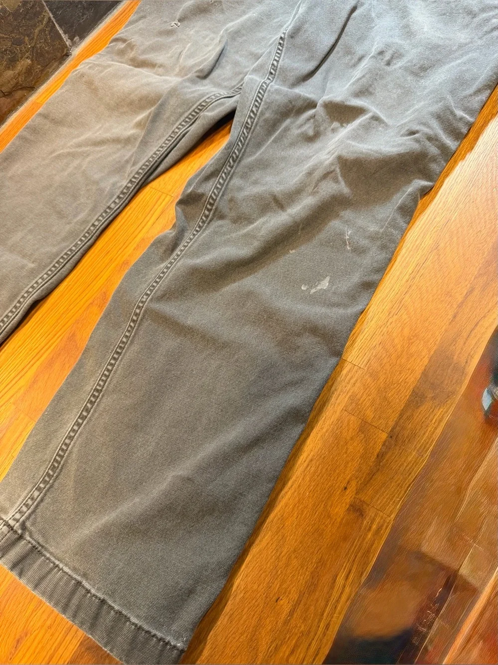 Carhartt “Thrashed” Gray Work Pants- size 36x30 (007)